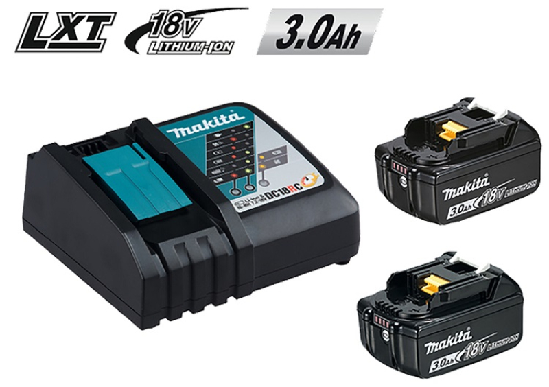 Makita Energypack 18V 2x 3.0Ah und Ladegerät
